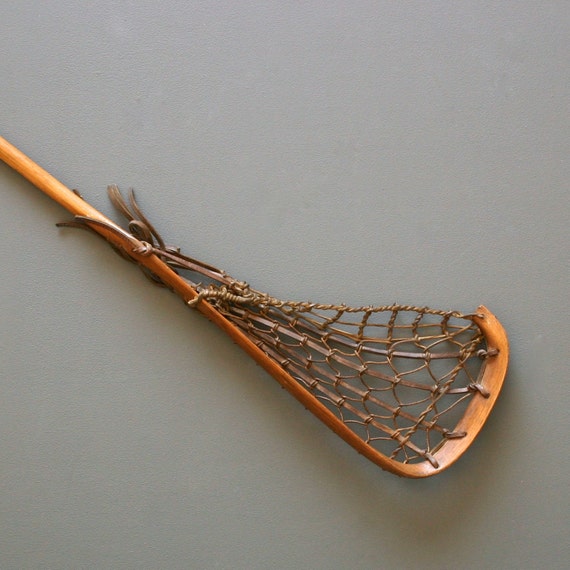 Reserved for DKLL 1 Vintage Wooden Lacrosse Stick from