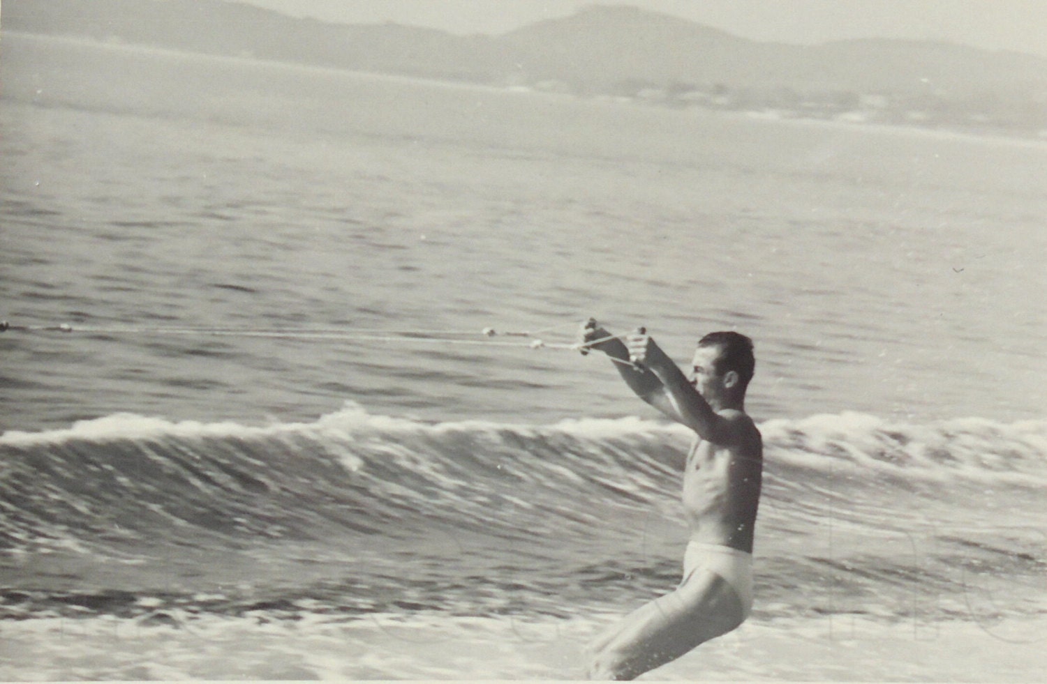 Vintage Waterskiing Bookmark Milfs