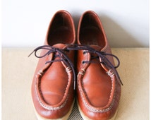 Popular items for vintage boat shoes on Etsy