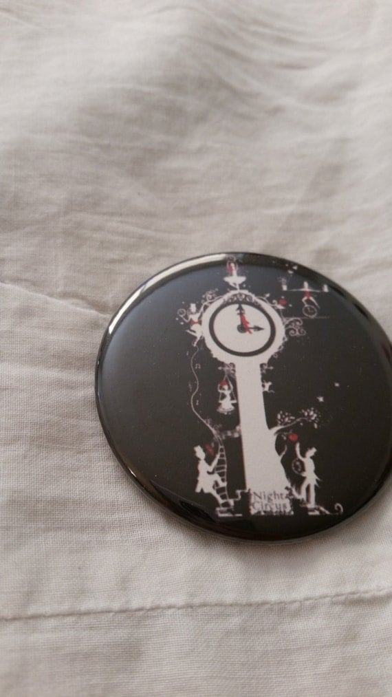 The Night Circus Clock Erin Book Pinback by RockBetty