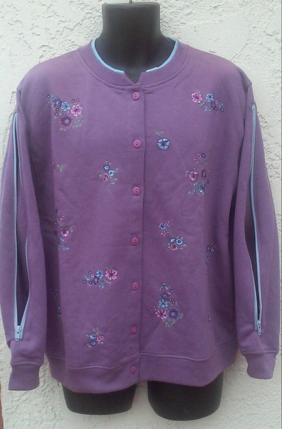 ARM ZIP Sweatshirt Dialysis clothing Treatment clothing
