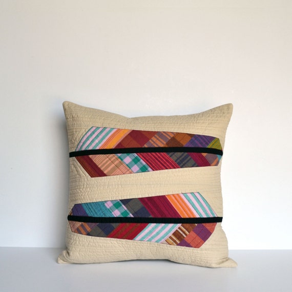 Modern Pillow Cover Quilted Pillow Cover Modern Pillow