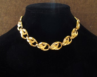 Popular items for gold tone choker on Etsy