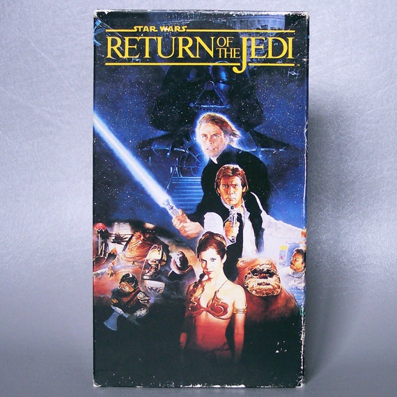 Vintage 1990 Star Wars Return of the Jedi VHS by VintageSeller76