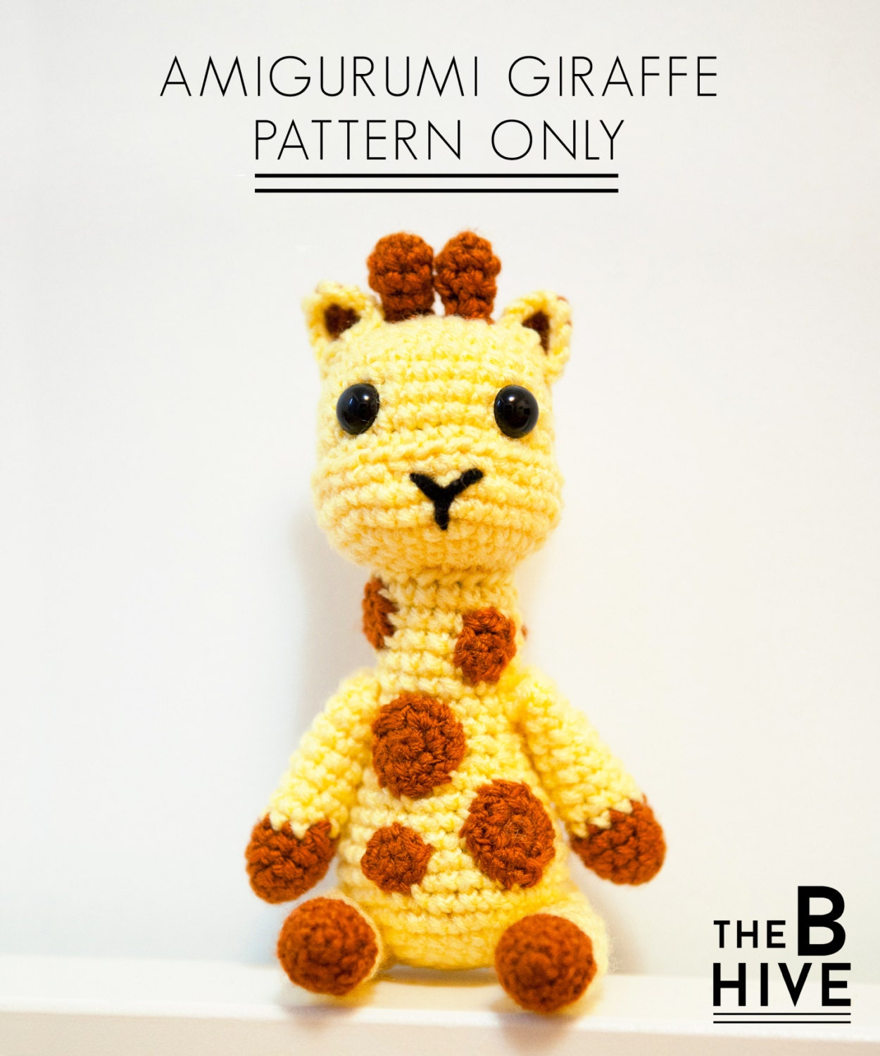 Amigurumi Giraffe Pattern Only By Thebhivecreations On Etsy