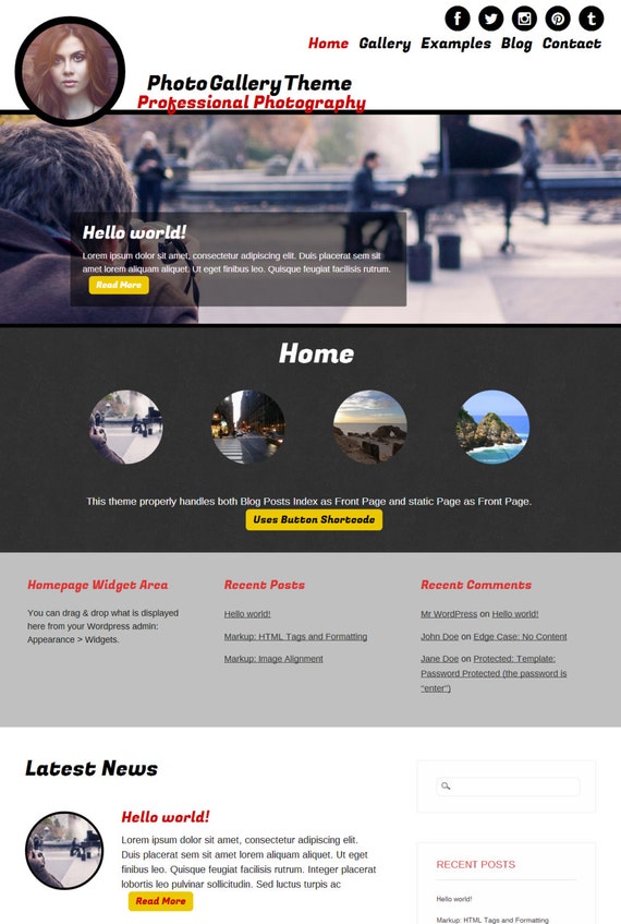 Items similar to Wordpress Theme Responsive Design with Sliders