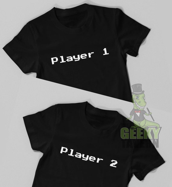 player 1 2 3 4 shirts