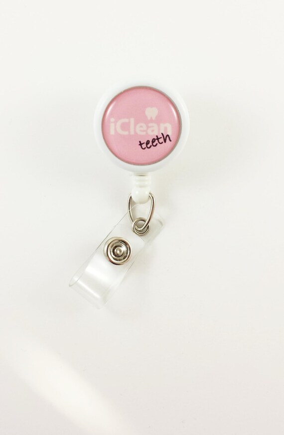Dental Badge Reel Retractable ID Badge by SimplyReelDesigns