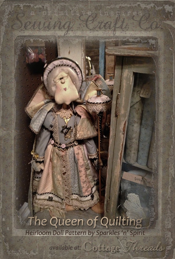 Pattern Queen of Quilting by Sparkles N Spirit