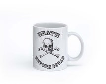 Popular items for death before decaf on Etsy