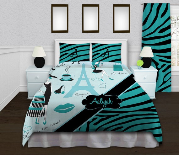 Paris bedding sets eiffel tower themed home by EloquentInnovations