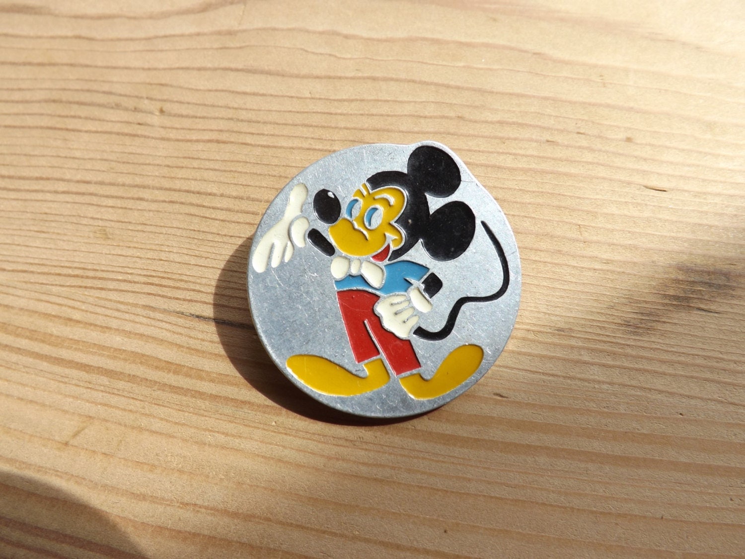 Vintage Pin Mickey Mouse Pin Soviet By Retrosaffer On Etsy