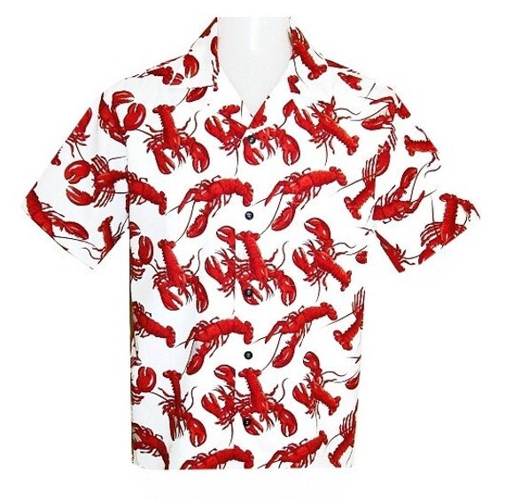 lobster button shirt