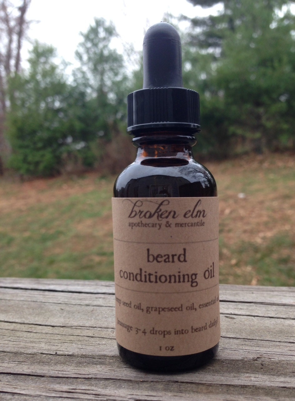 Beard Conditioning Oil by BrokenElm on Etsy