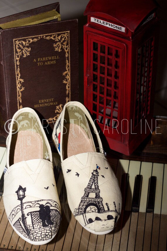 Custom Tom Shoes by krysticaroline on Etsy