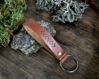 Customizable keychain, leather keychain, keychain, men keychain, personalized keychain, recycled keychain, boho keychain, etsyitaliateam