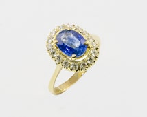 Popular items for ceylon sapphire ring on Etsy