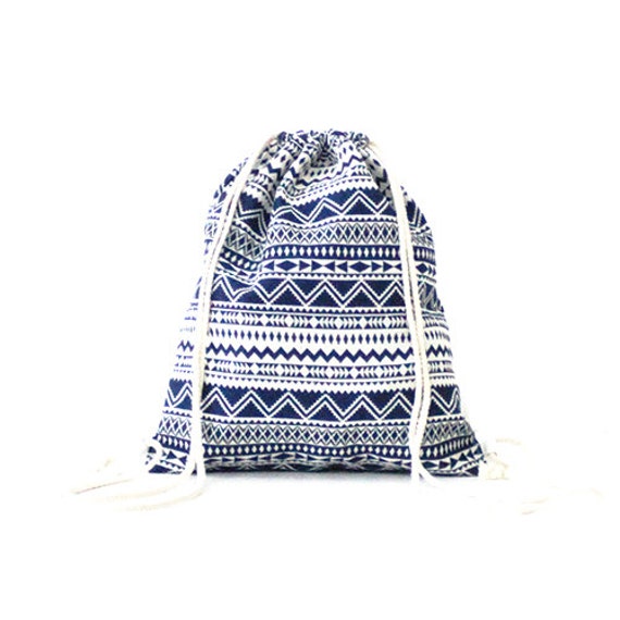 Hippie Aztec Tribal Coachella Backpack Boho by BAGGYLOVE on Etsy