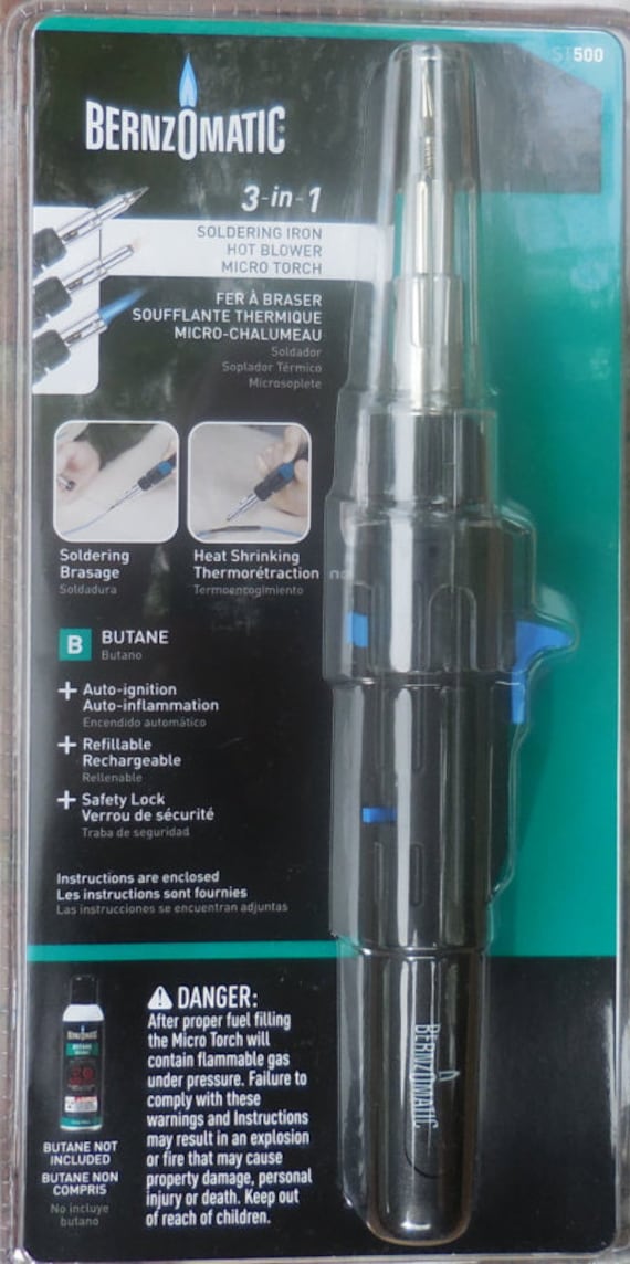 BERNZOMATIC ST500 3in1 MICRO Torch Soldering Iron Hot by 41jadams