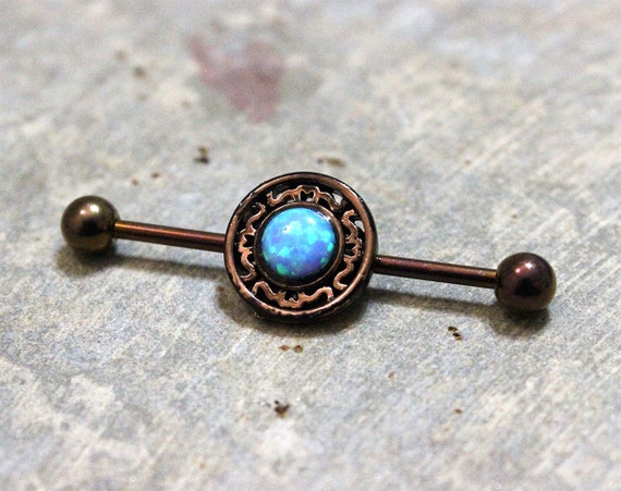 opal industrial barbell