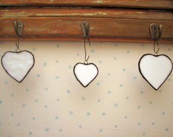 1 stained glass heart made for your home deco!