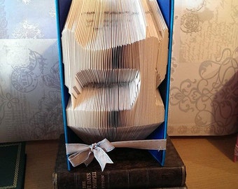 Vintage sewing machine book folding Pattern DIY