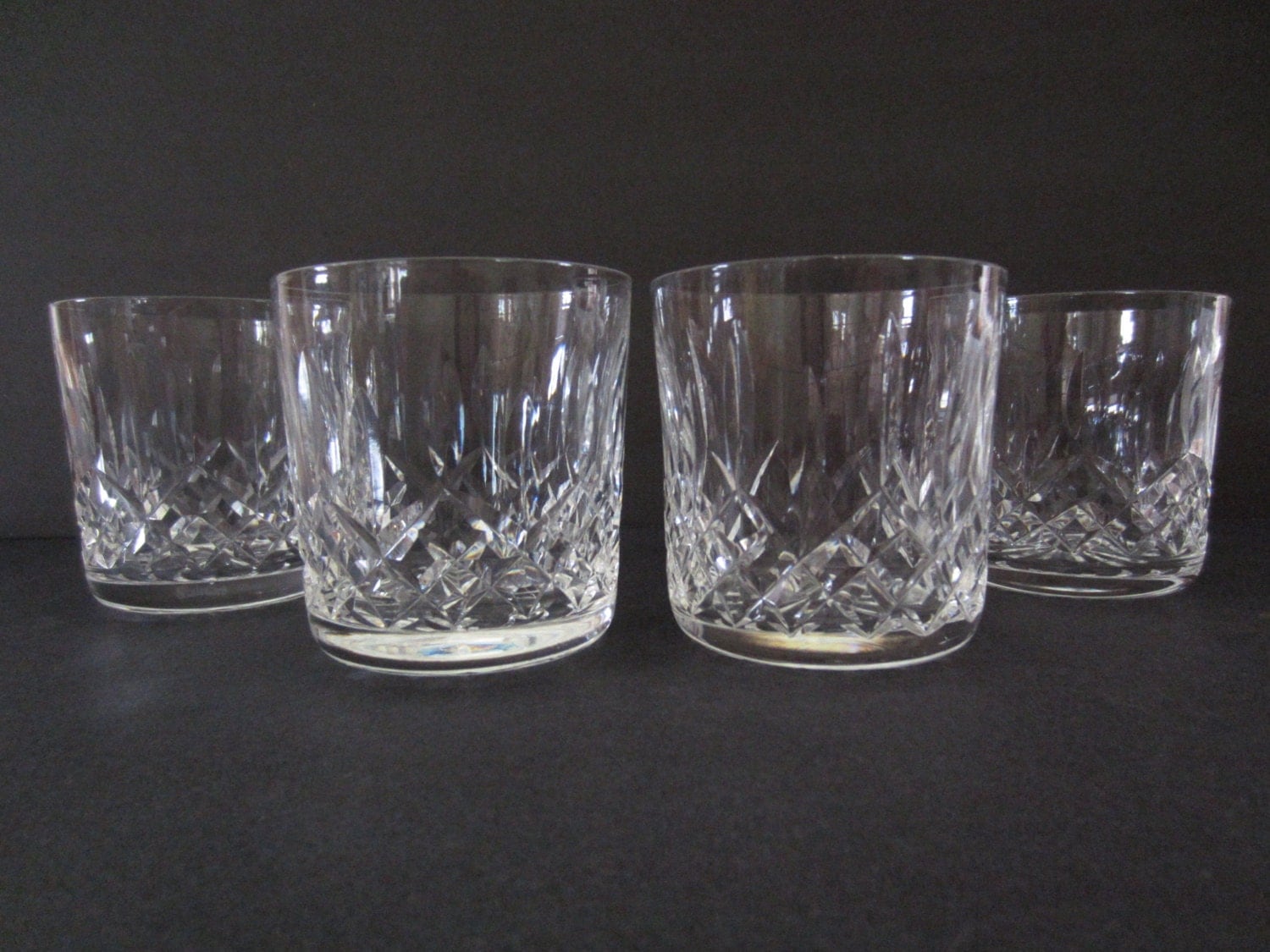 Waterford Crystal Lismore Tumbler Glasses set of 4/ Waterford