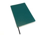 Forest Green Journal, Faux Leather Half-Page