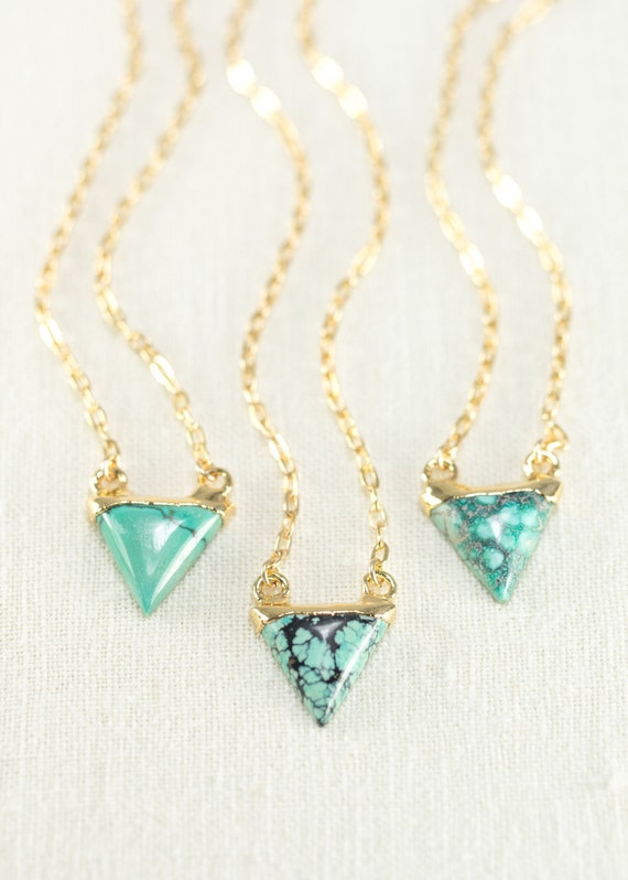 Akau necklace turquoise necklace turquoise gold by kealohajewelry