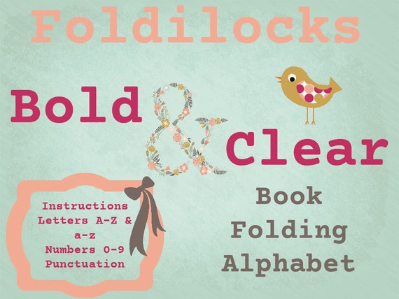 pattern-for-bold-clear-book-folding-art-alphabet-any-word