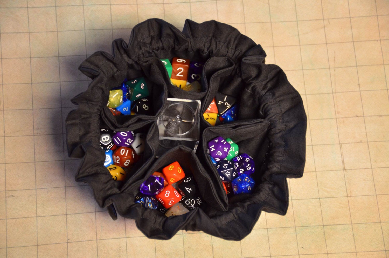 Dice Bag Original Bag of Many Dice 6 Pocket Dice Bag