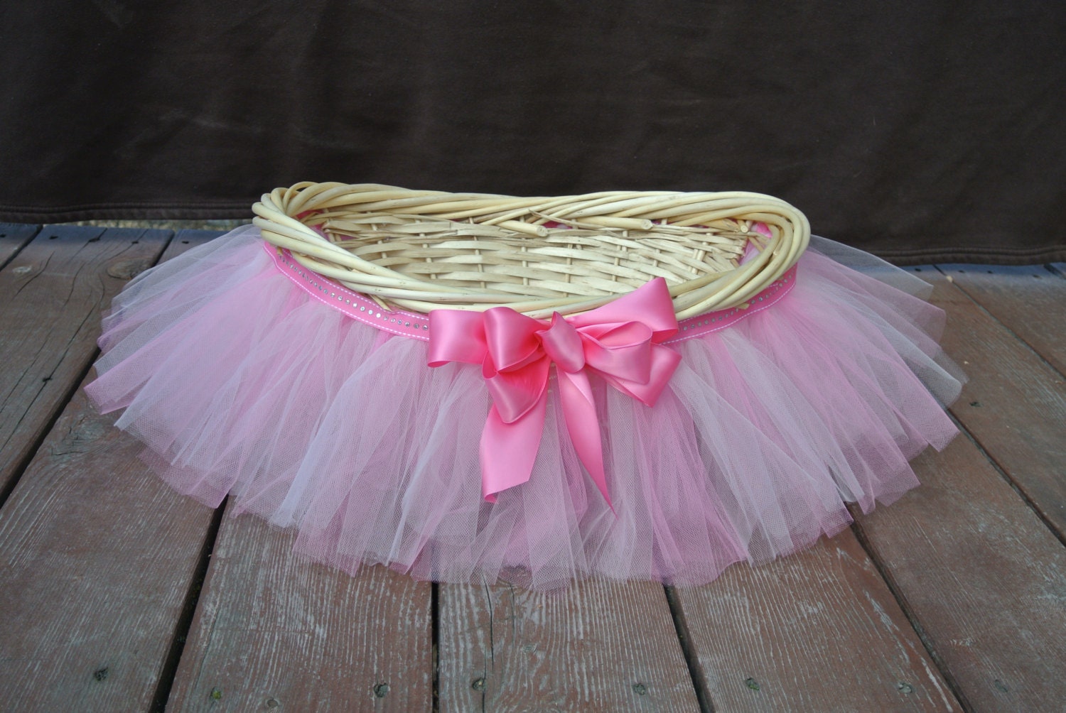 LARGE Tutu BasketTutu Gift Basket Tutu by BambinoEmbellishment