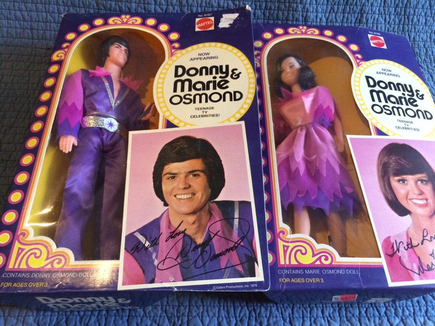 1976 Mattel Donnie and Marie Osmond Dolls by LadyVintage81 on Etsy