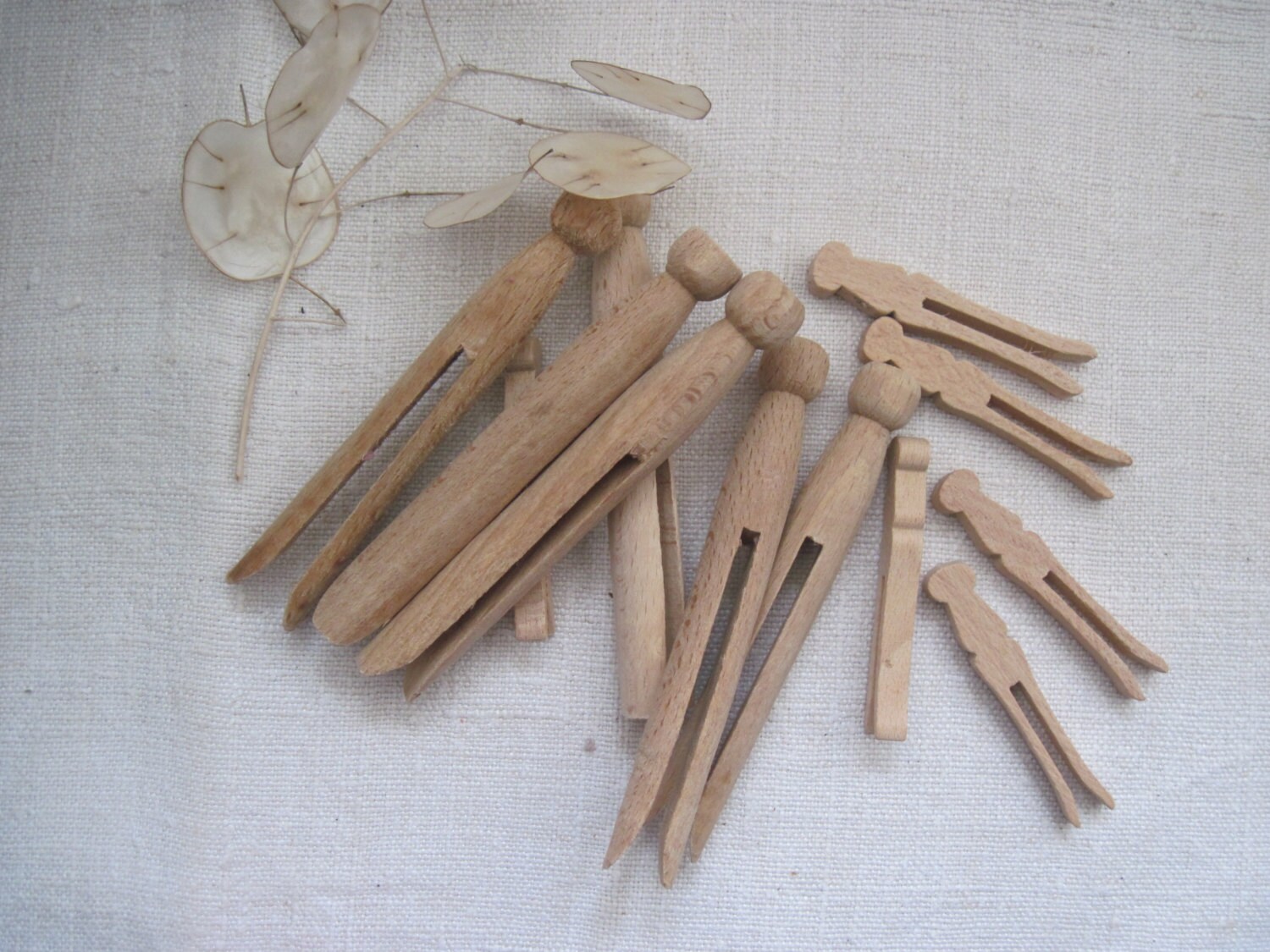 wooden pins