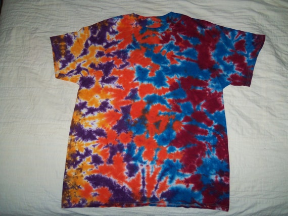 Scrunch dyed tie dye