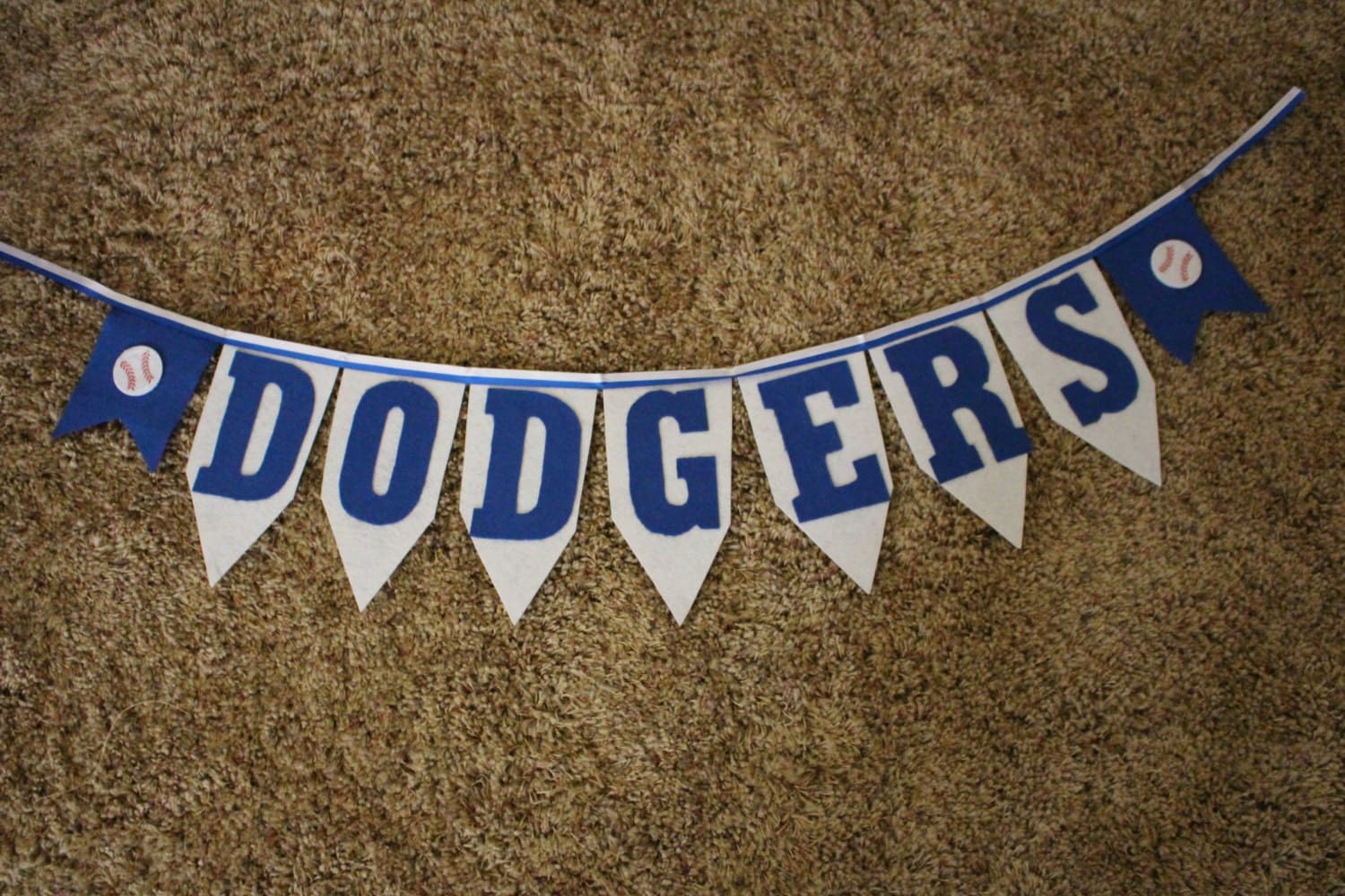 Los Angeles Dodgers Banner by SayItWithABanner on Etsy