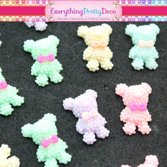 pastel teddy bear