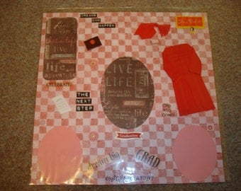 Premade 12x12 Scrapbook Page - GRADUATION