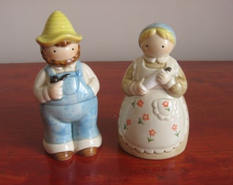 Vintage Otagri Made in Japan Salt and Pepper Shakers