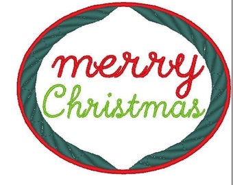 Christmas,Merry Christmas Embroidery Design