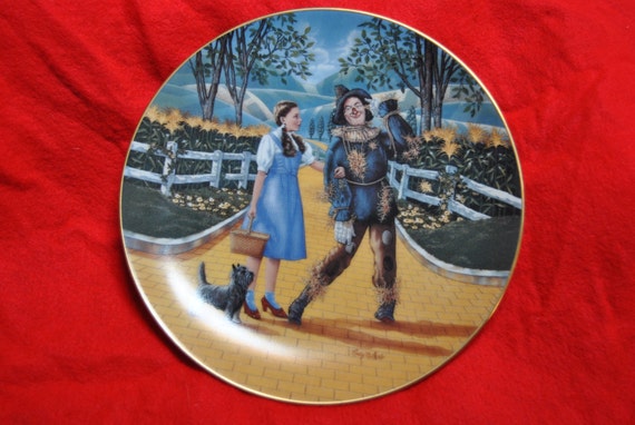 WIZARD of OZ 'I Haven't Got A Brain" #7537 Plate 1991 Second Issue Knowles by Rudy Laslo