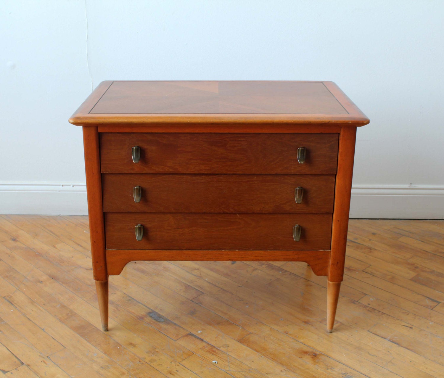 3 Drawer MCM Nightstand Haute Juice