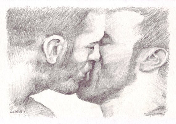 Hot Gay Drawings 91