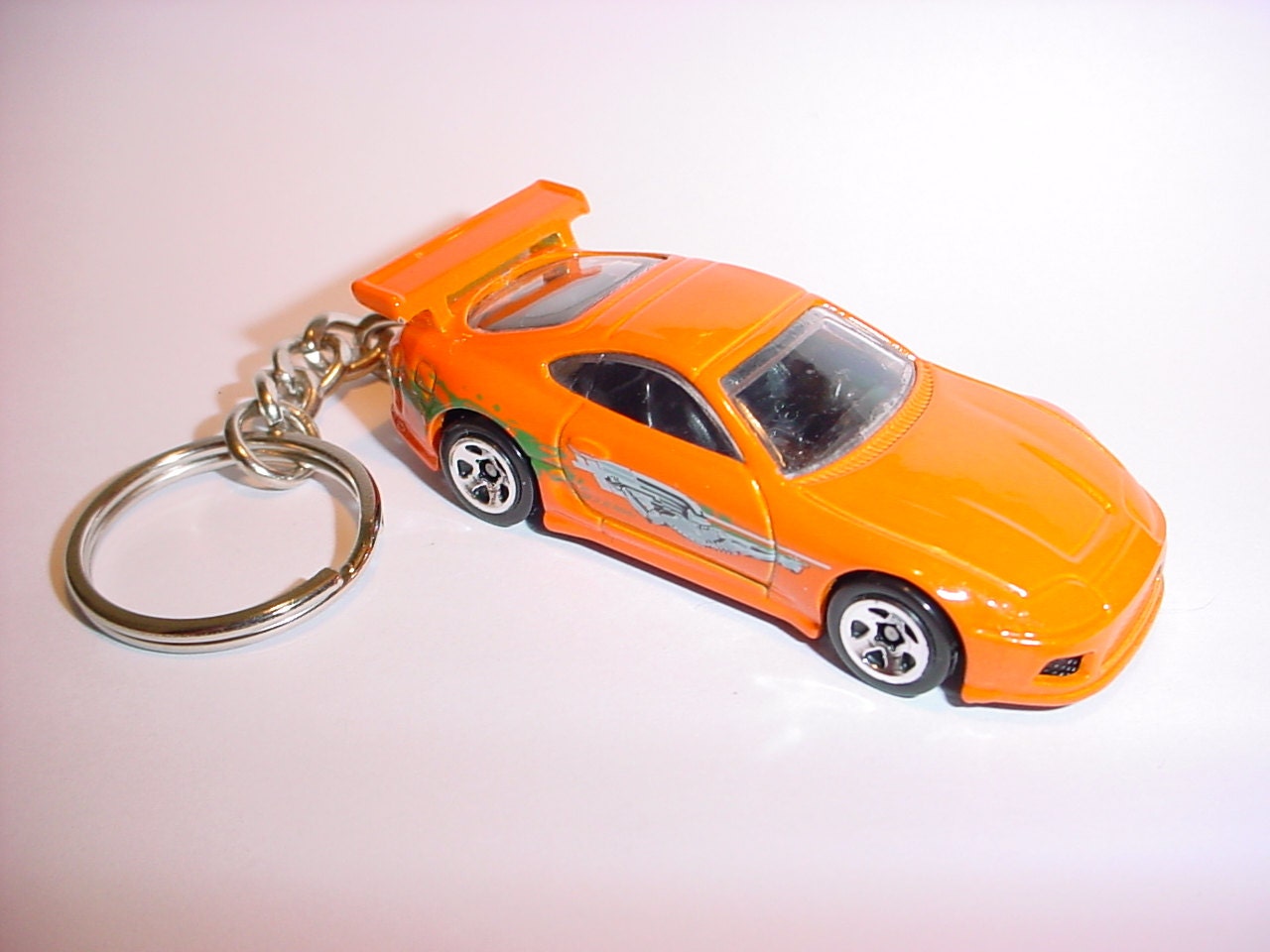 3D Toyota Supra custom keychain keyring key chain from Fast