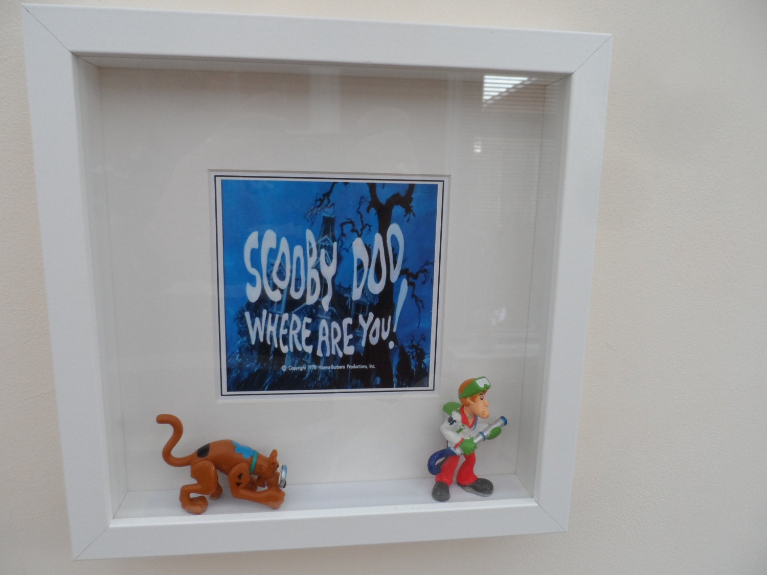 Three dimensional Scooby Doo Picture Frame with by FoggysFrames