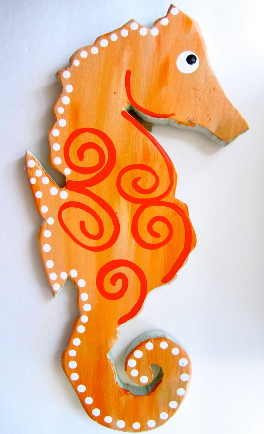 Wooden Seahorse/Seahorse/Seahorse Wall Hanging/Seahorse