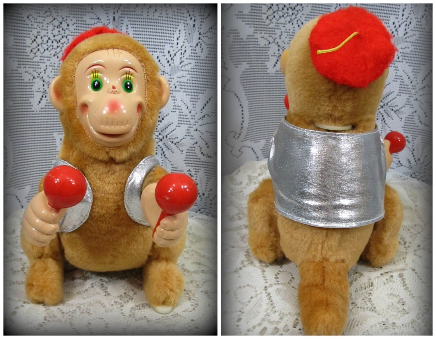 retro monkey toy