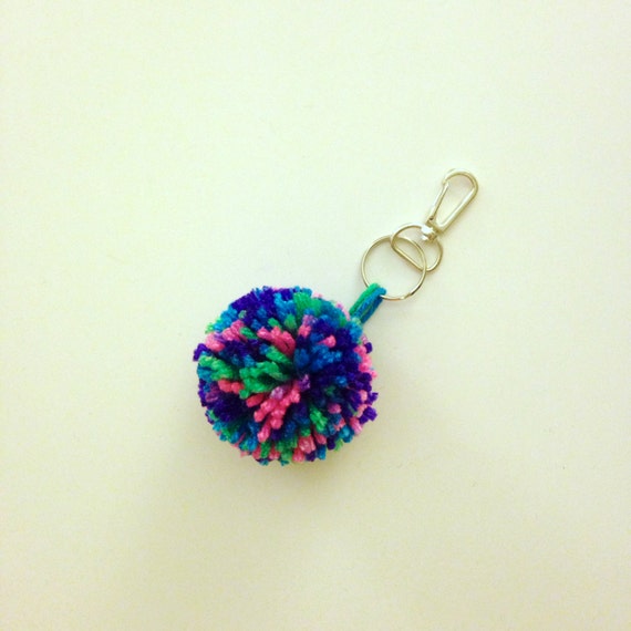 pom large pom keychain Pom Electric Avenue Hautepinkfluff Etsy Keychain Large by on Pom