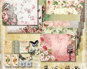 The French Garden Printables Book Kit