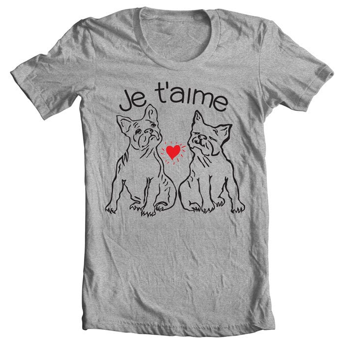 t shirt french bulldog